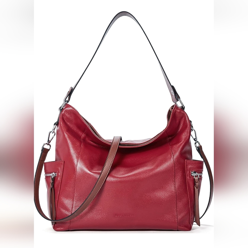 Like new BOSTANTEN leather PURSE with compartments